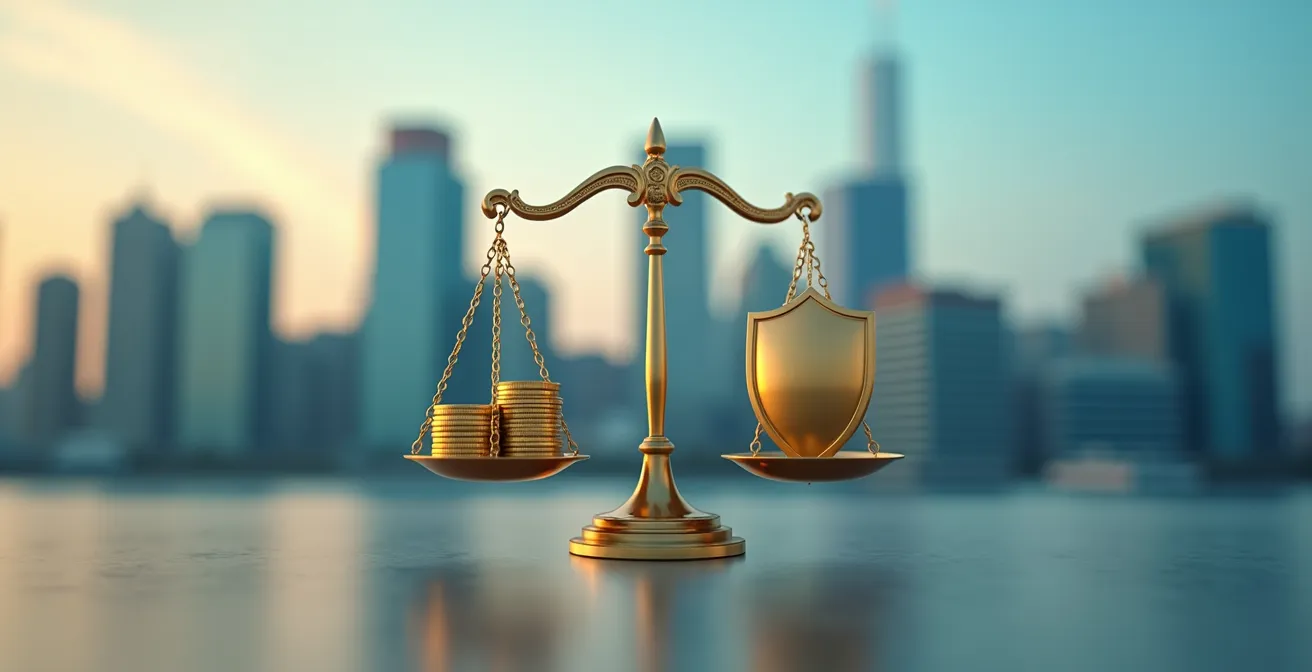 Illustration symbolique représentant la performance et la sécurité des fonds en euros