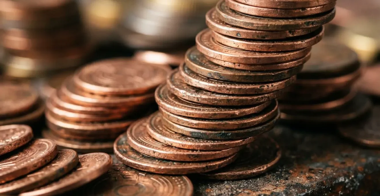 Vue macro détaillée symbolisant l'effet multiplicateur des intérêts composés sur le capital