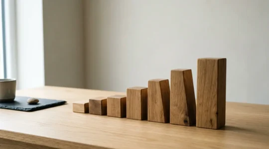 Représentation conceptuelle de la croissance de l'épargne et de l'optimisation financière