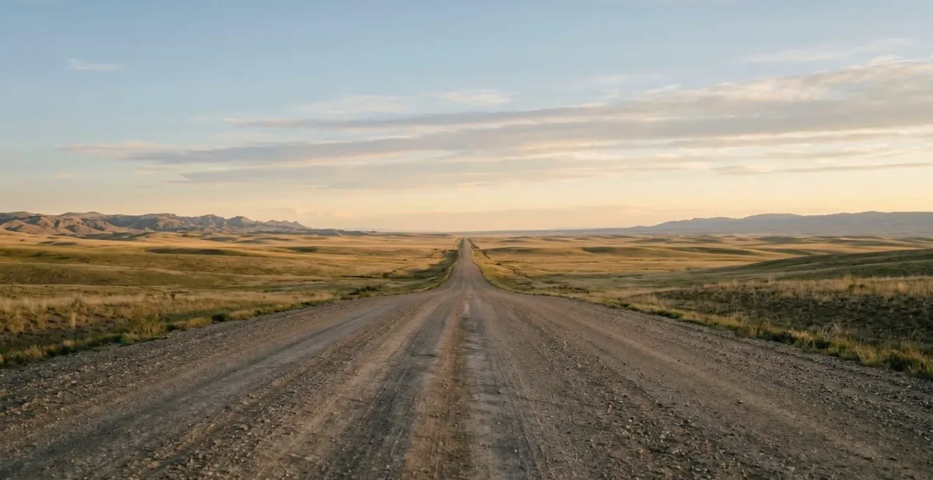 Perspective environnementale minimaliste illustrant l'horizon temporel long d'un investissement après 65 ans